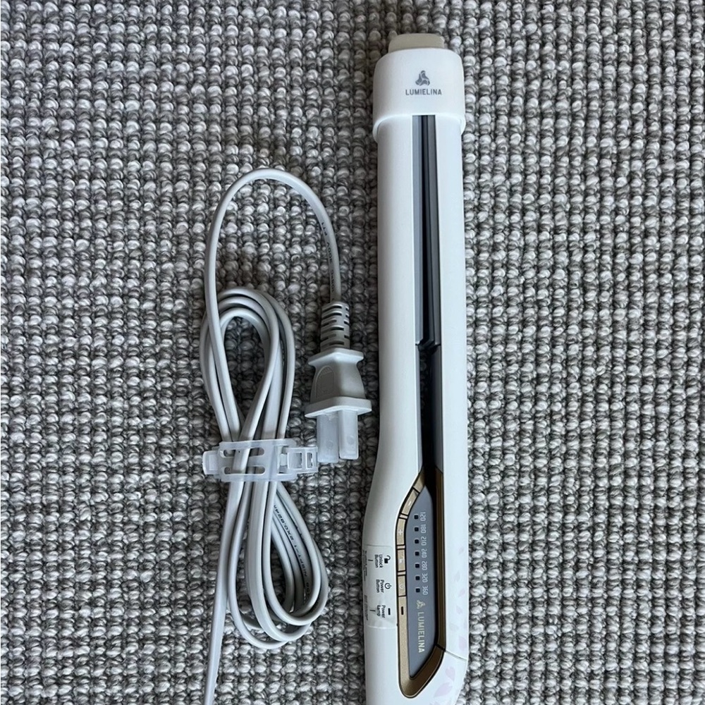 NEW Lumielina Hairbeauron Bioprogramming Hair Straightening Iron HBRST-G